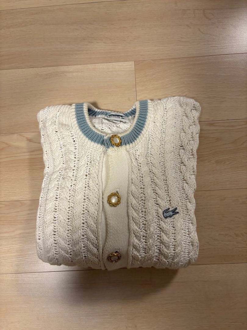 LACOSTE le FLEUR*コラボカーディガン
