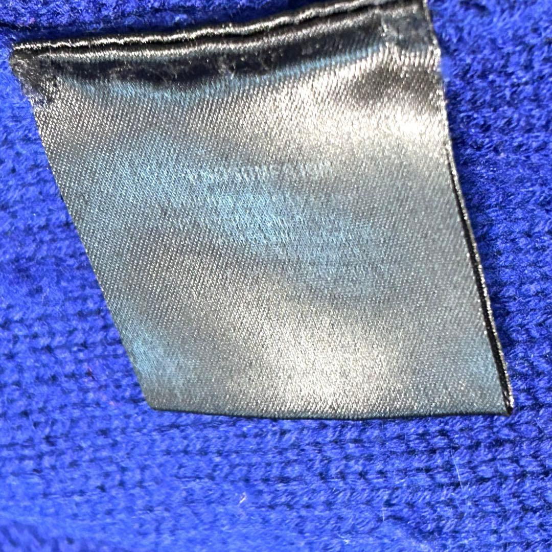 希少　ジョルジオアルマーニ　カーディガン　52 ブルー系　ジップアップ　ニット