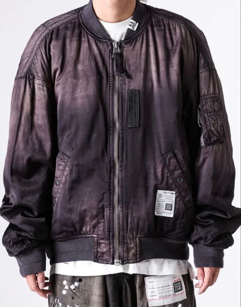 ジャケット・アウター MaisonMIHARA YASUHIRO AGED FLIGHT JACKET