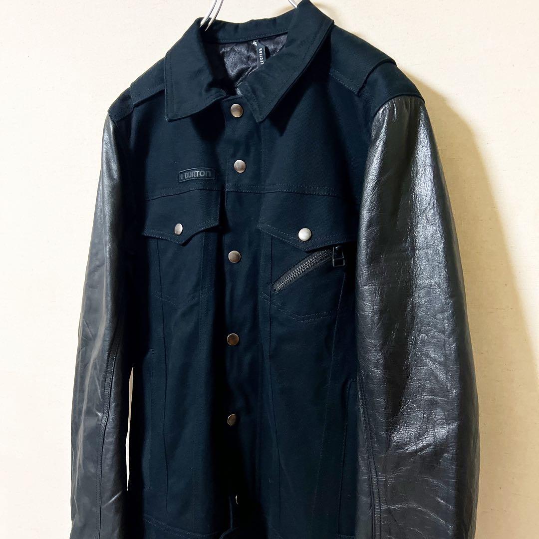 TWC Shaun White Leather×Denim Jacket