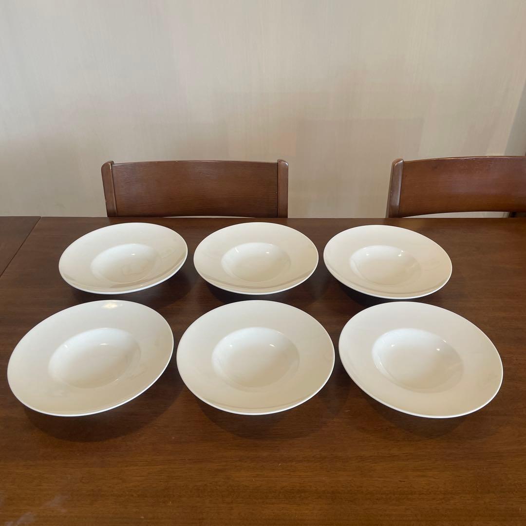 M-STYLE ホワイトクープ皿6枚セット