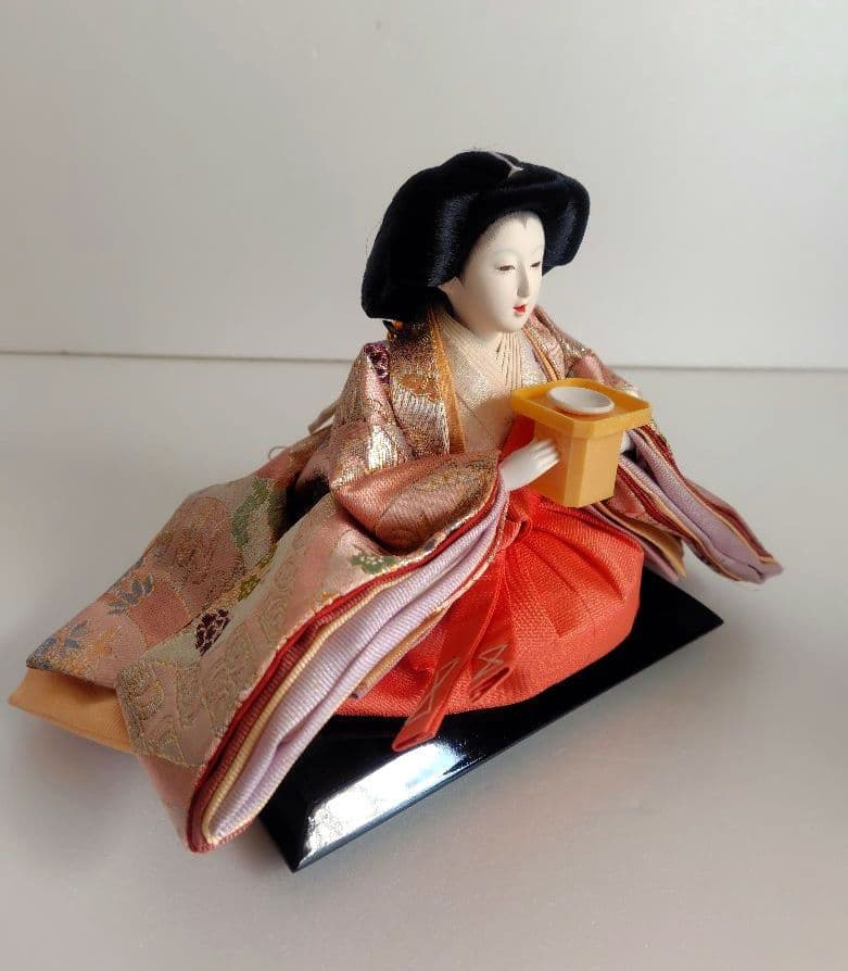 雛人形『三人官女』日本人形　美品　高さ約26cm