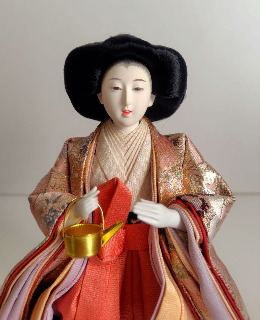 雛人形『三人官女』日本人形　美品　高さ約26cm