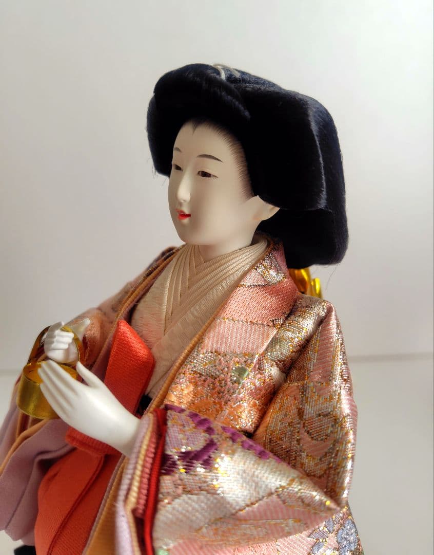 雛人形『三人官女』日本人形　美品　高さ約26cm