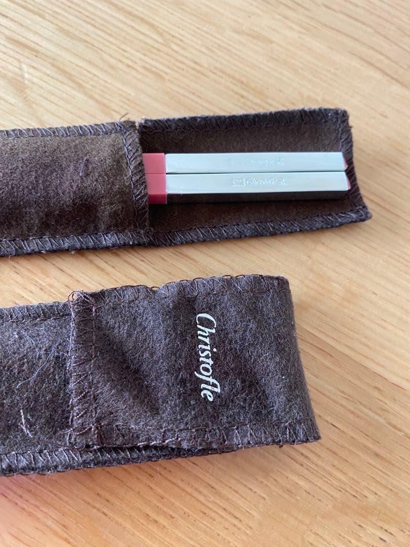 【coco専用】Christofle お箸セット　専用ケース付