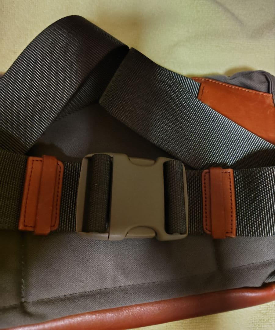 【美品】ポーター 吉田カバン ボディバッグ ウエストポーチ キャンバス レザー
