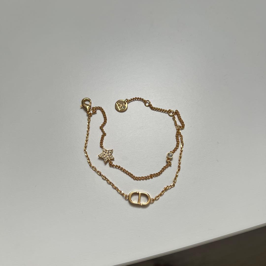 Christian Dior ディオール petit CD ダブルブレスレット