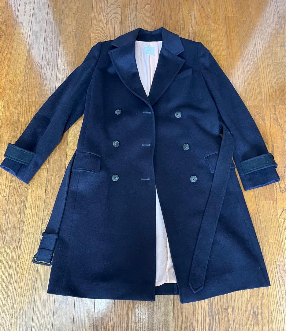 SALE美品　ポールスミス　ネイビーコート40サイズ