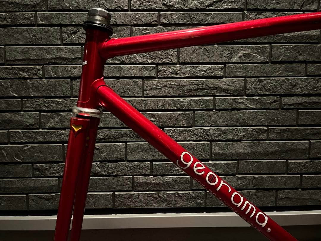 【ぶりゃい】georama njs フレームセット BB付き ピスト 競輪