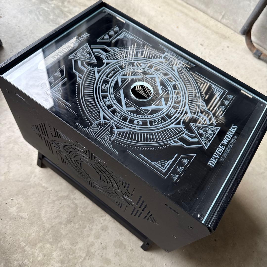 黒 FUKUBAKO クリスタル天板セット