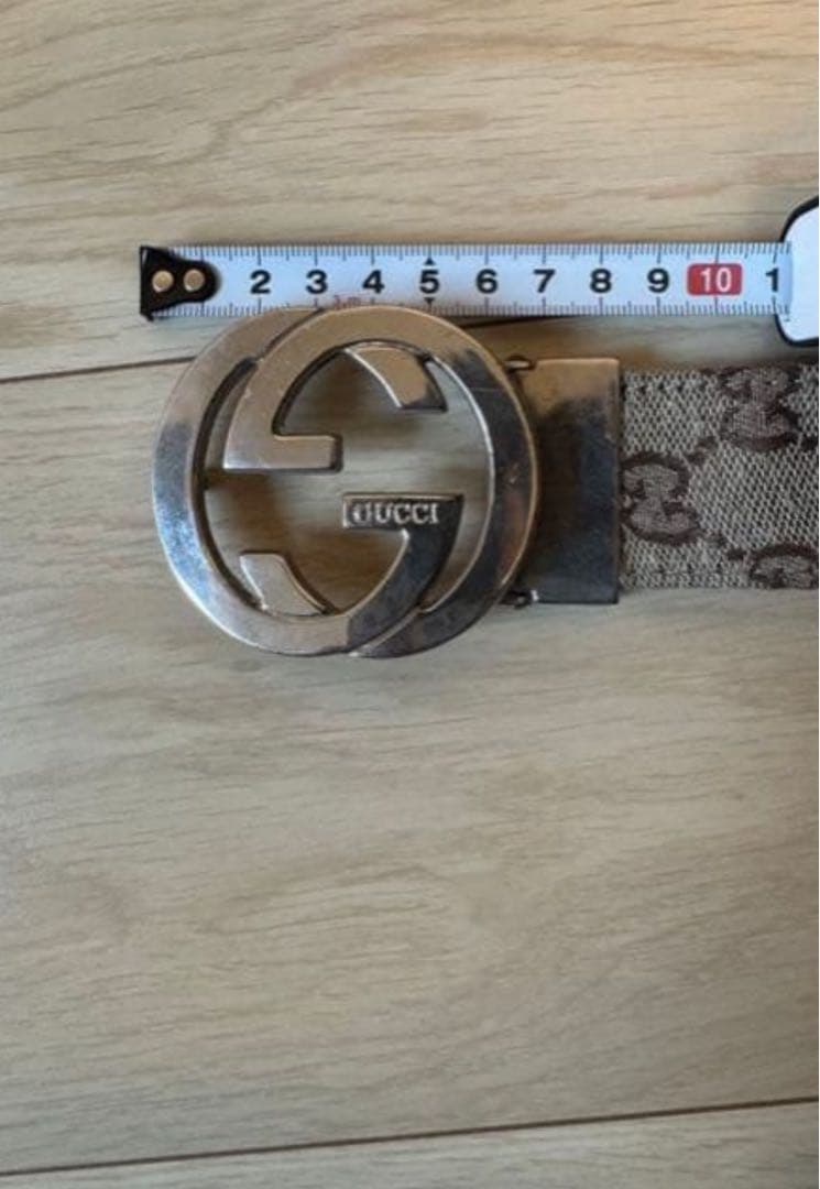 GUCCI GGモノグラム ベルト