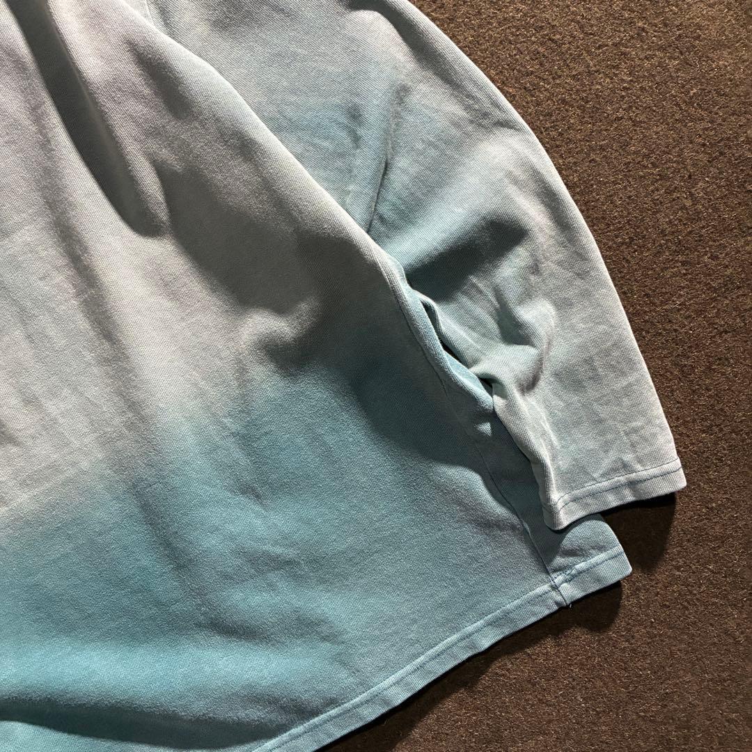 90s Eddie Bauer サンフェード　サーマル　ロングTシャツ
