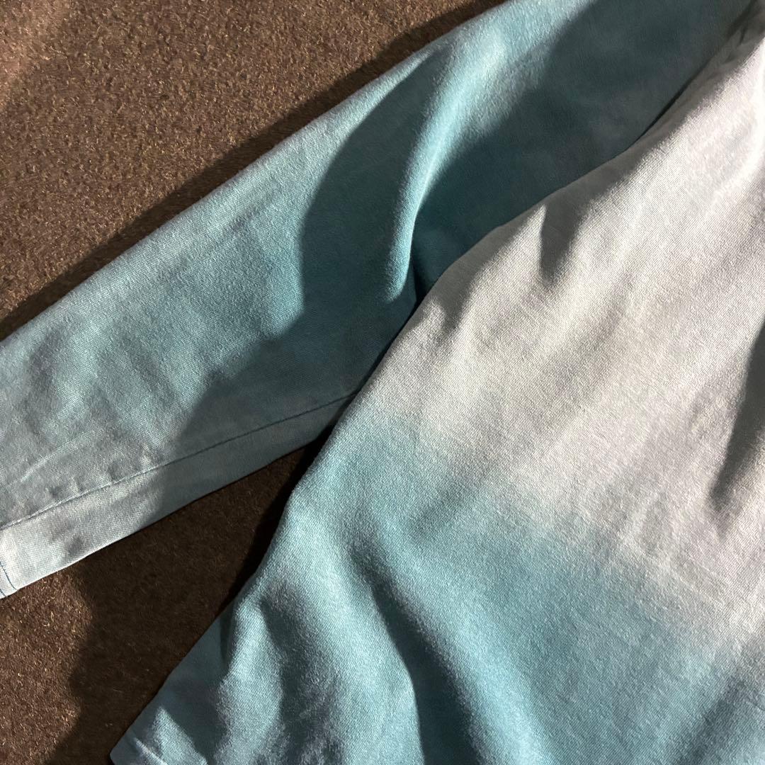 90s Eddie Bauer サンフェード　サーマル　ロングTシャツ