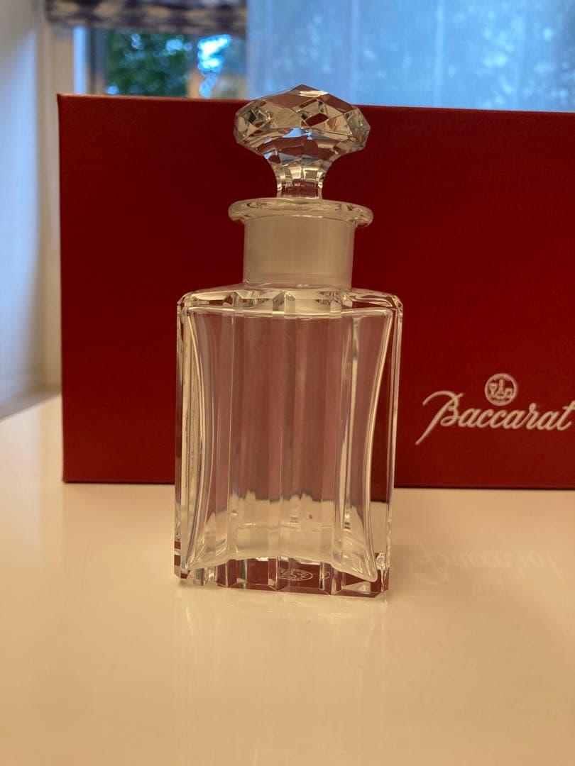 バカラ　香水瓶　ローズ