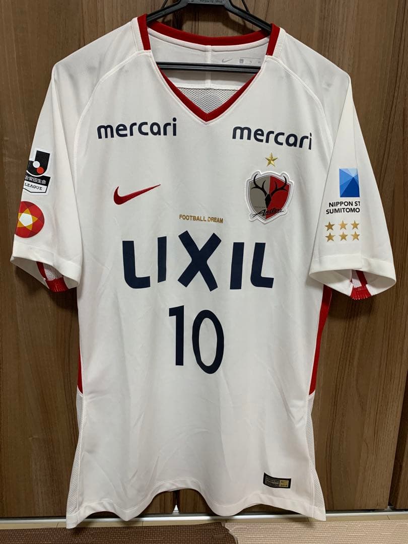 鹿島アントラーズ　 NIKE 2018 選手支給ユニフォーム　 金崎夢生