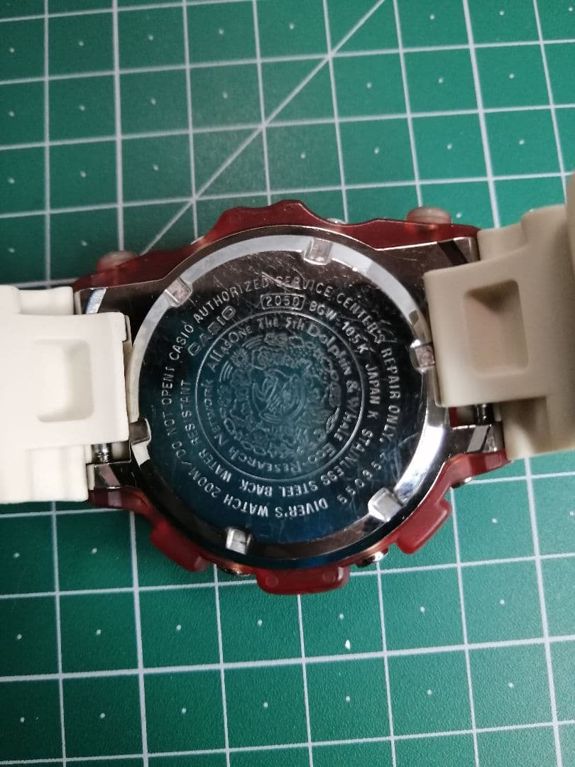 カシオG-shock baby-g BGW-105K フロッグマン　イルクジ