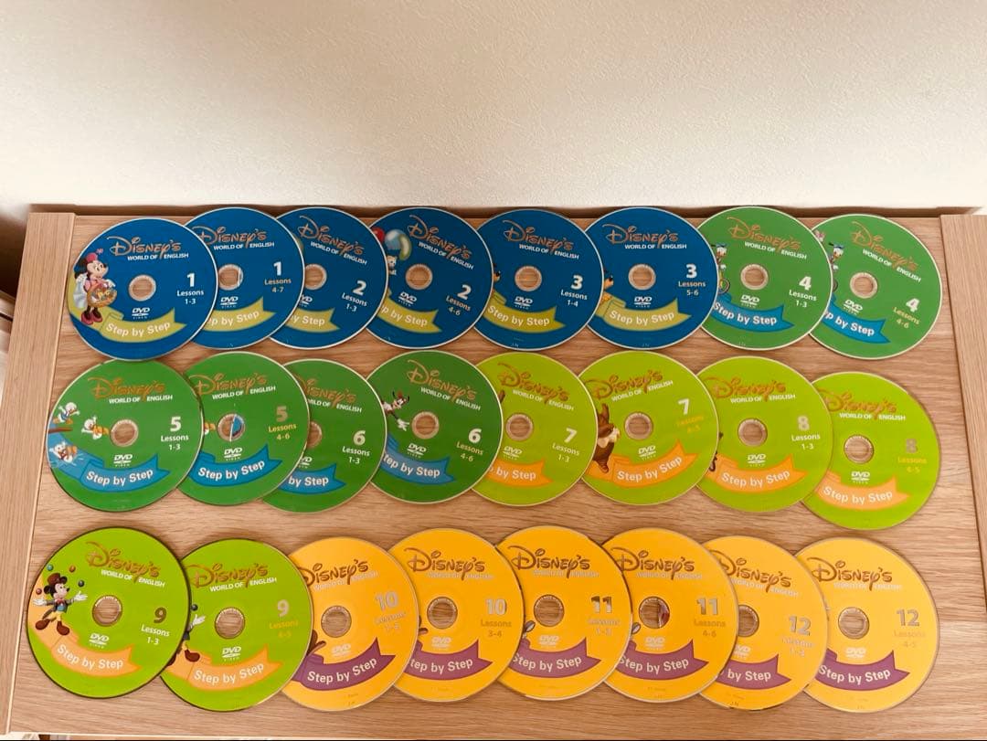 ディズニー知育DVDセット