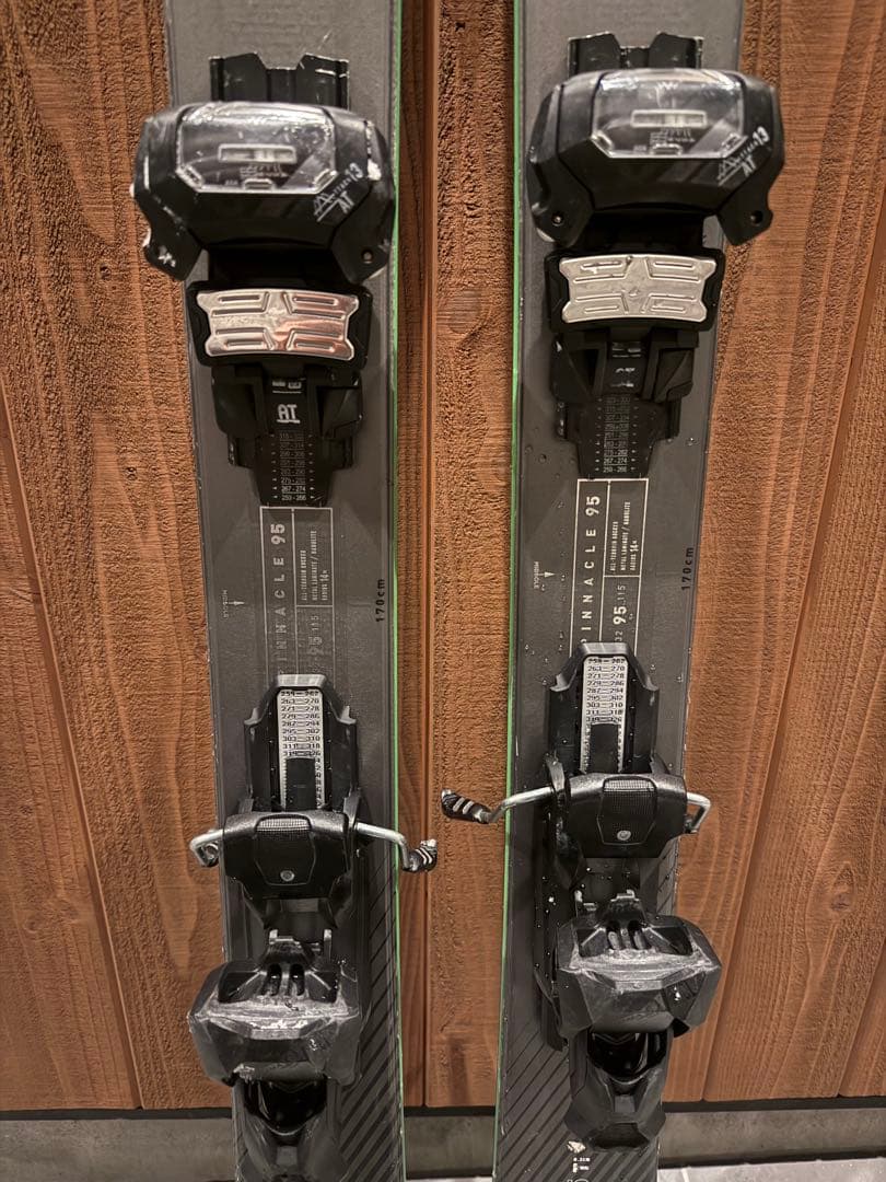 k2 Pinnacle 95 Ti 170cm可動式ビンディング付き