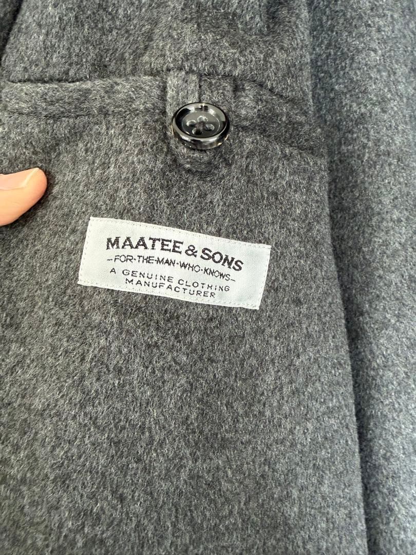 【*オ様 名品maatee&sons スパニッシュラム×カシミヤ コルビジェ レ