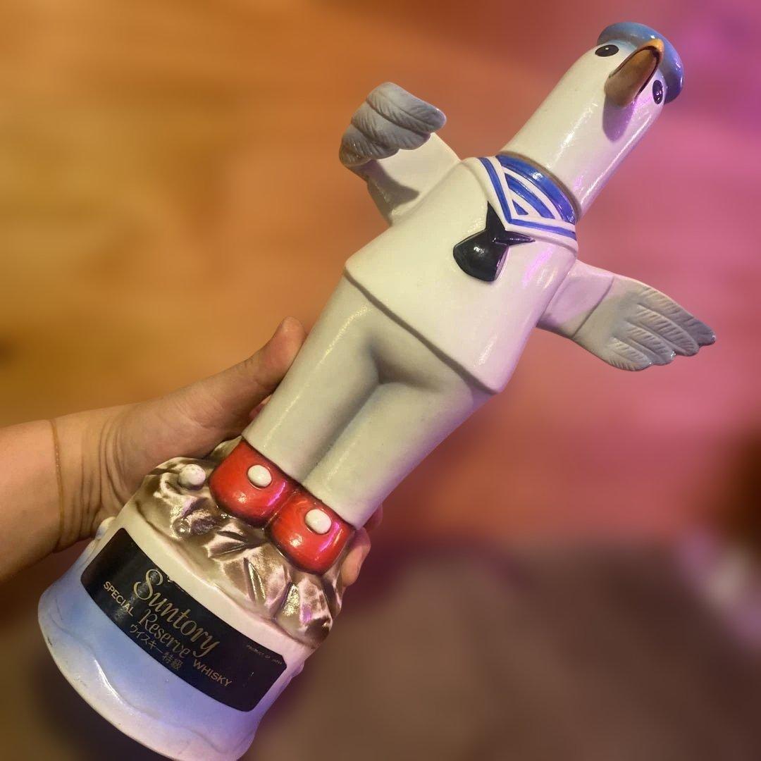 1984年製Suntory カモメ セーラー服 アンティークボトル