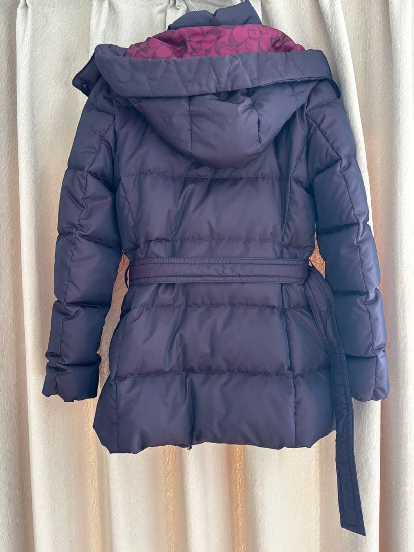 最終値下げ:コーチダウンジャケット(Mサイズ相当)