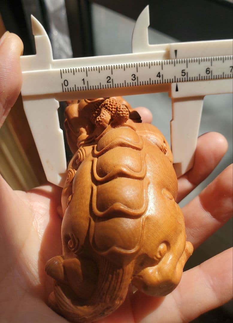 崖柏木 貔貅ちゃん親ペア