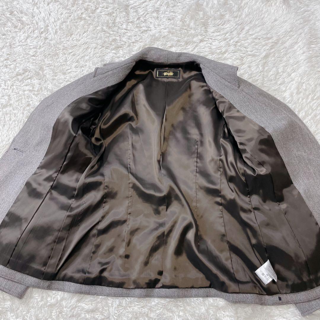 美品✨ 銀座マギー ウール カシミヤ パンツ スーツ セットアップ 近年モデル