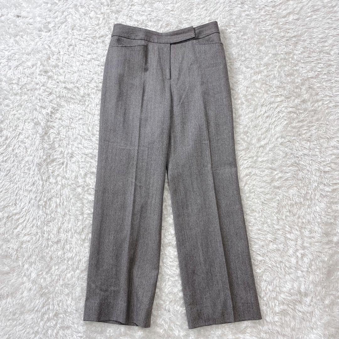 美品✨ 銀座マギー ウール カシミヤ パンツ スーツ セットアップ 近年モデル