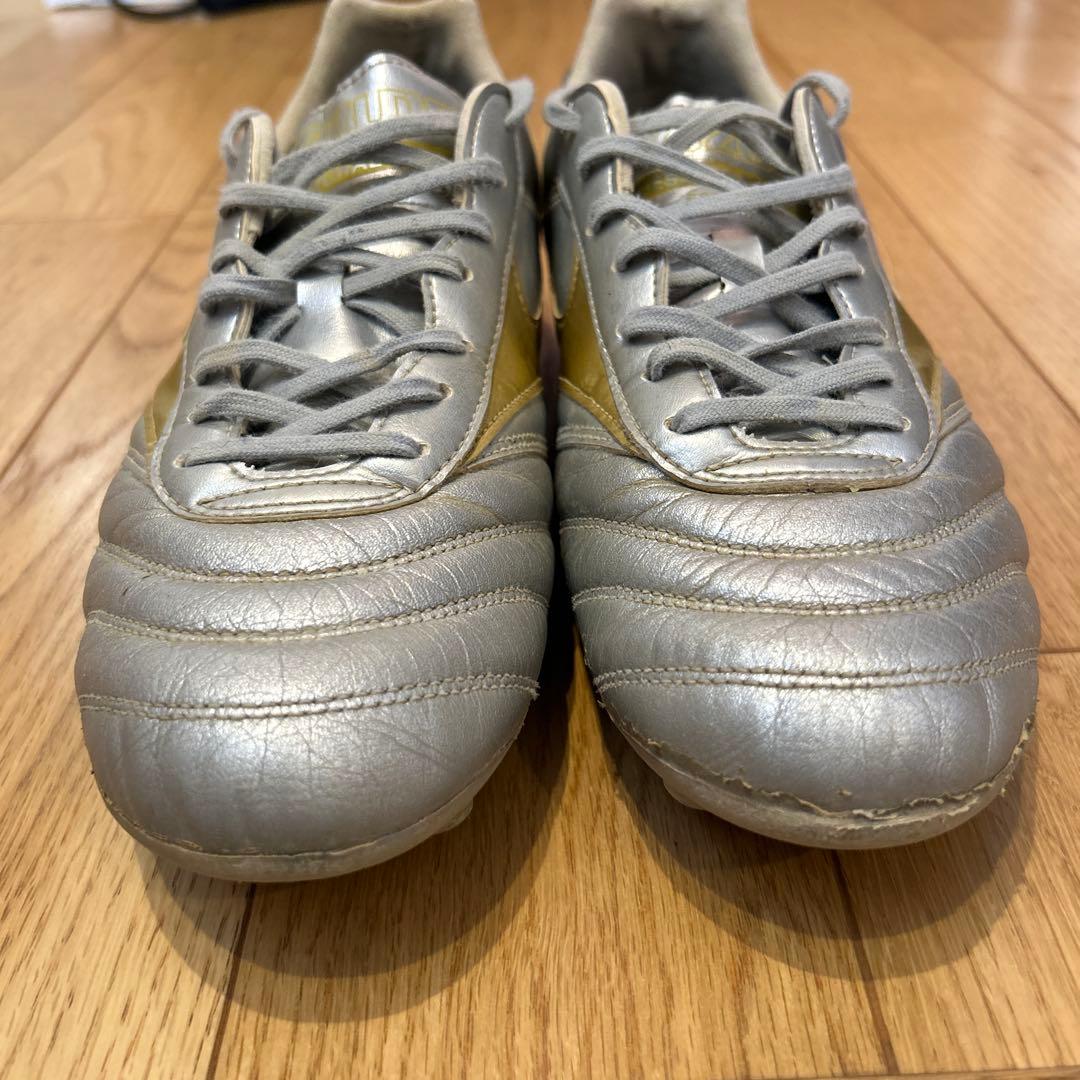 Mizuno Morelia 2 Pro シルバー/ゴールド 27.5cm