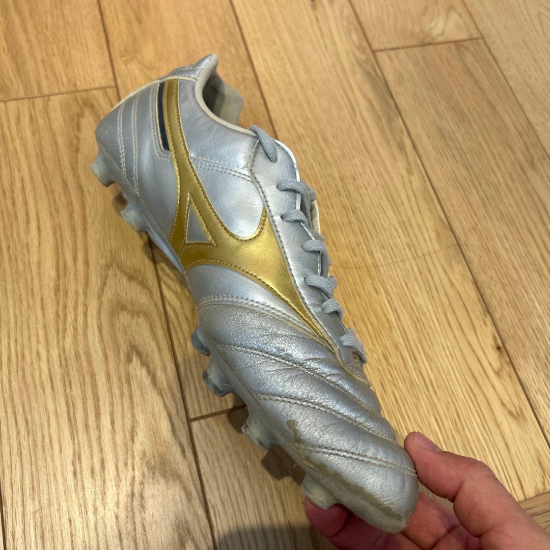 Mizuno Morelia 2 Pro シルバー/ゴールド 27.5cm