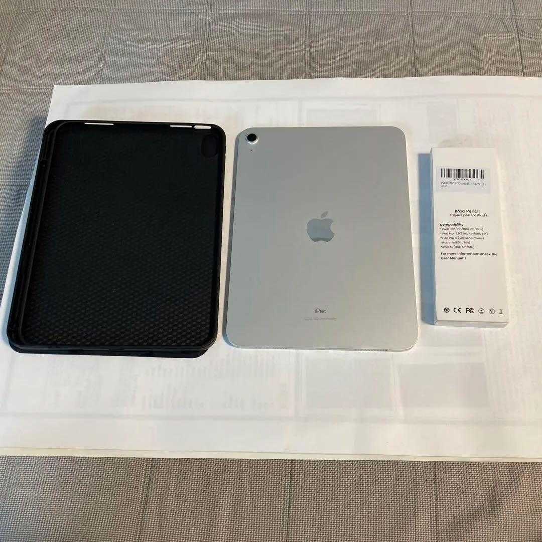 Apple iPad シルバー第10世代+ Pencil + ケース