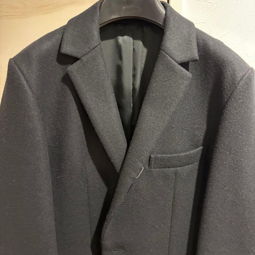 ATTACHMENT （アタッチメント）チェスターコート 黒 サイズ2