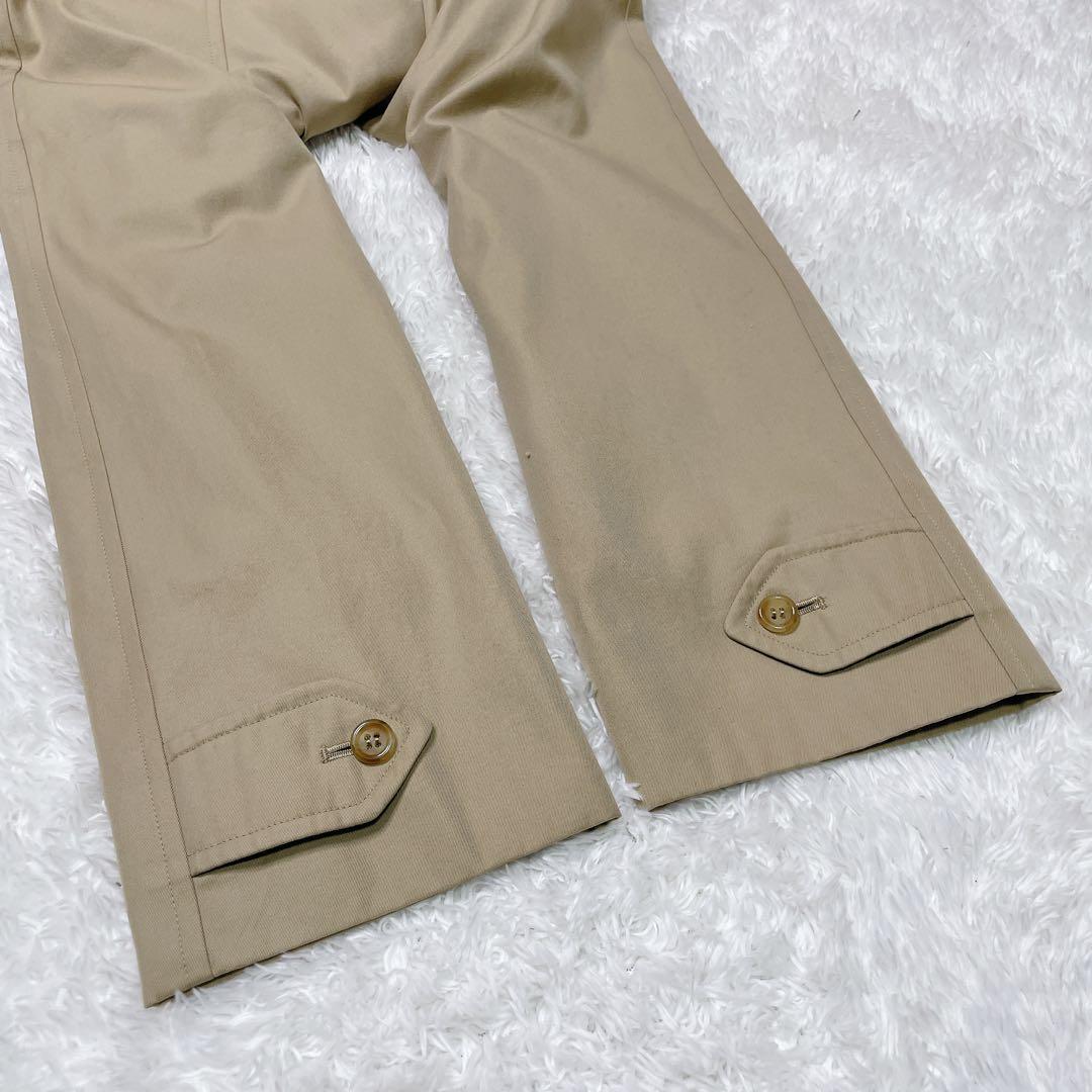 【金タグ】バーバリー　ステンカラー　スプリングコート　ノバチェック　バックボタン