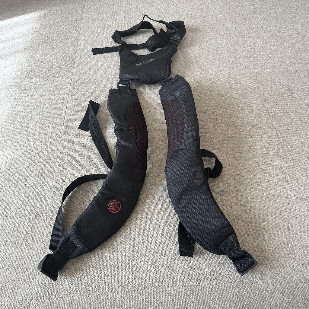 オークリー　軽量キャディバッグ（黒）5分割　スタンド付き　送料込み