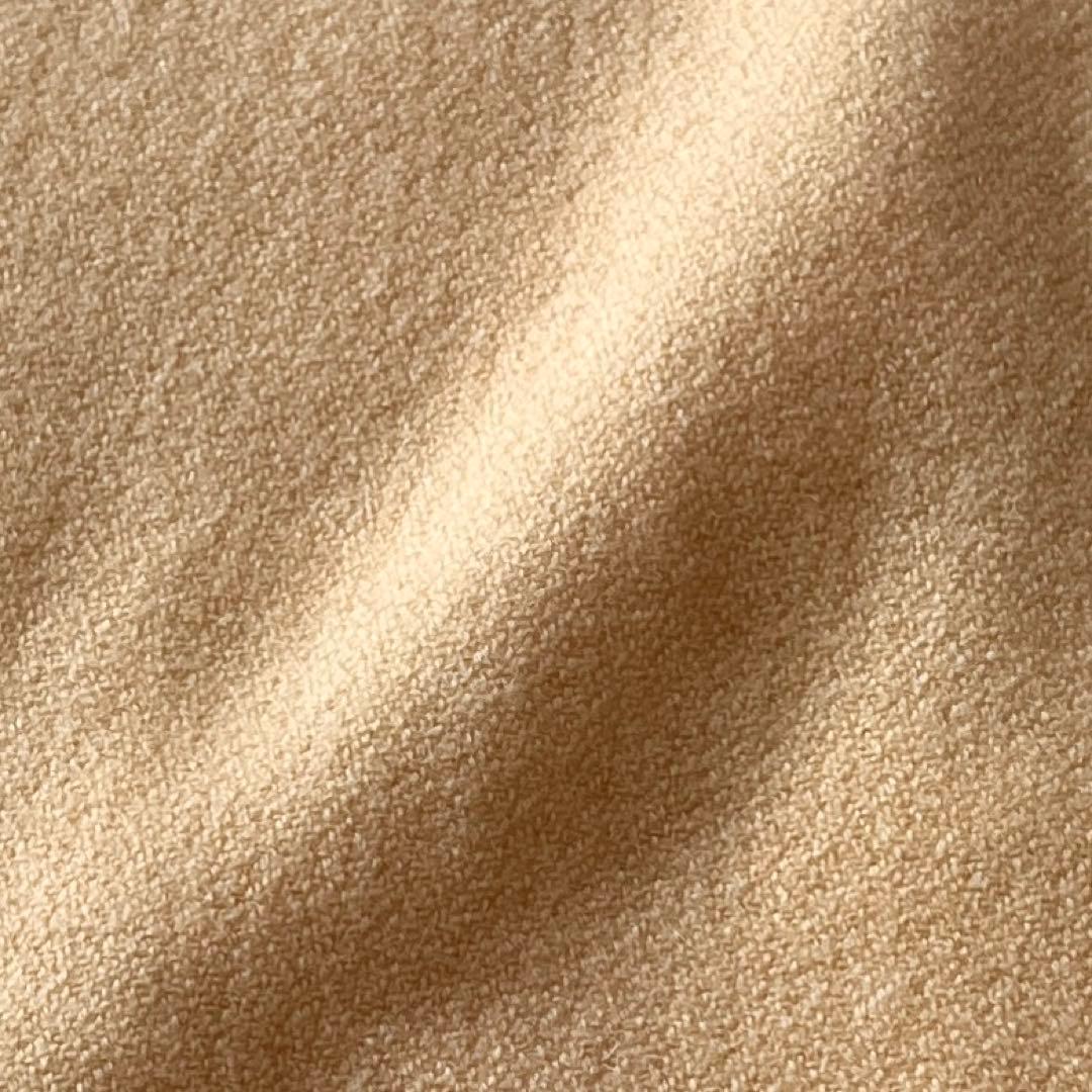 HERMES ストール　カシミヤ　ベージュ　エルメス　無地　マフラー　膝掛け
