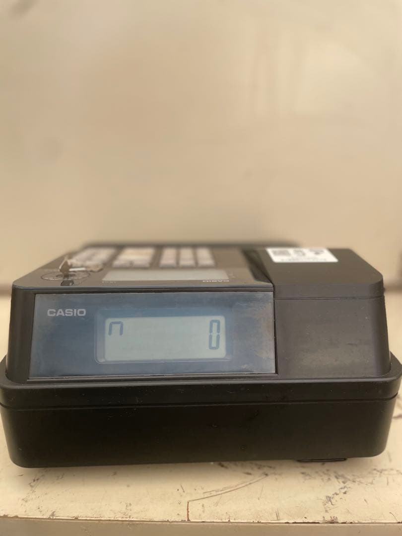 通電確認済みCASIO SE-G3ブラック レジスター