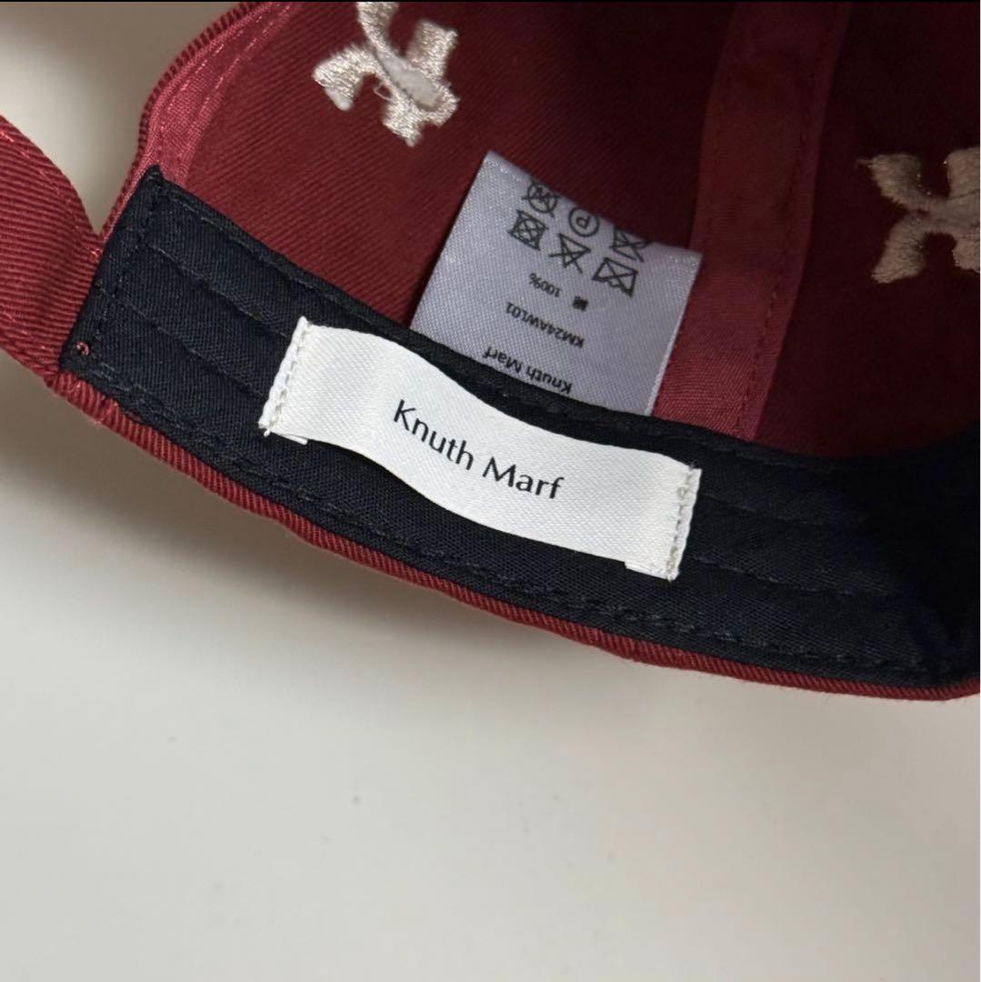 【完売品】K logo cap/Kロゴキャップ (レッド)/Knuth Marf