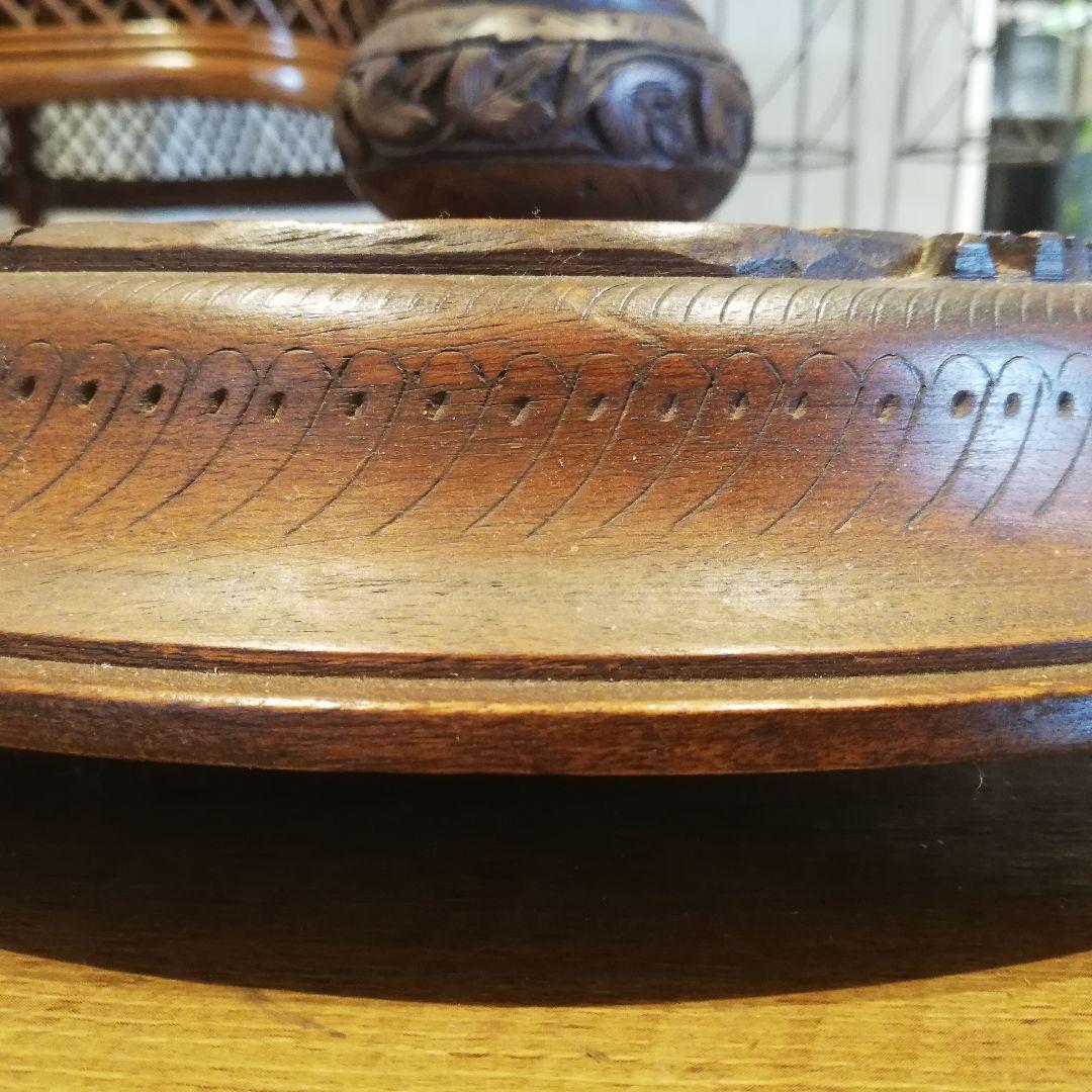 ◇特大　木彫　アンティーク　フロアスタンド　フロアライト