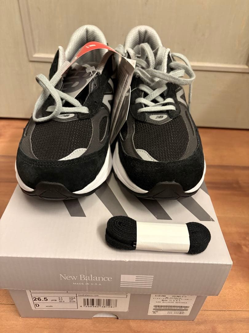 ニューバランス　NewBalance　M990BK6　990v6　　26.5