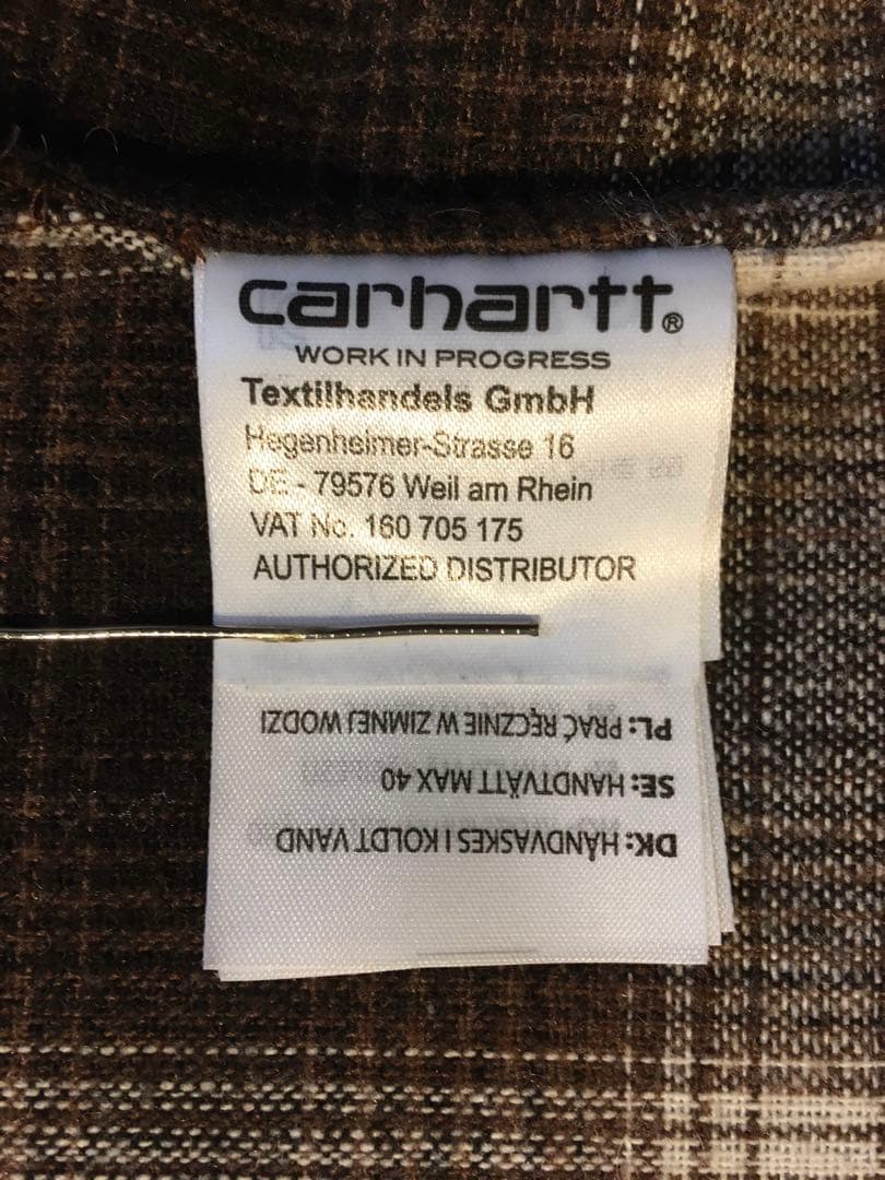 Carhartt カーハート チェックネルシャツ