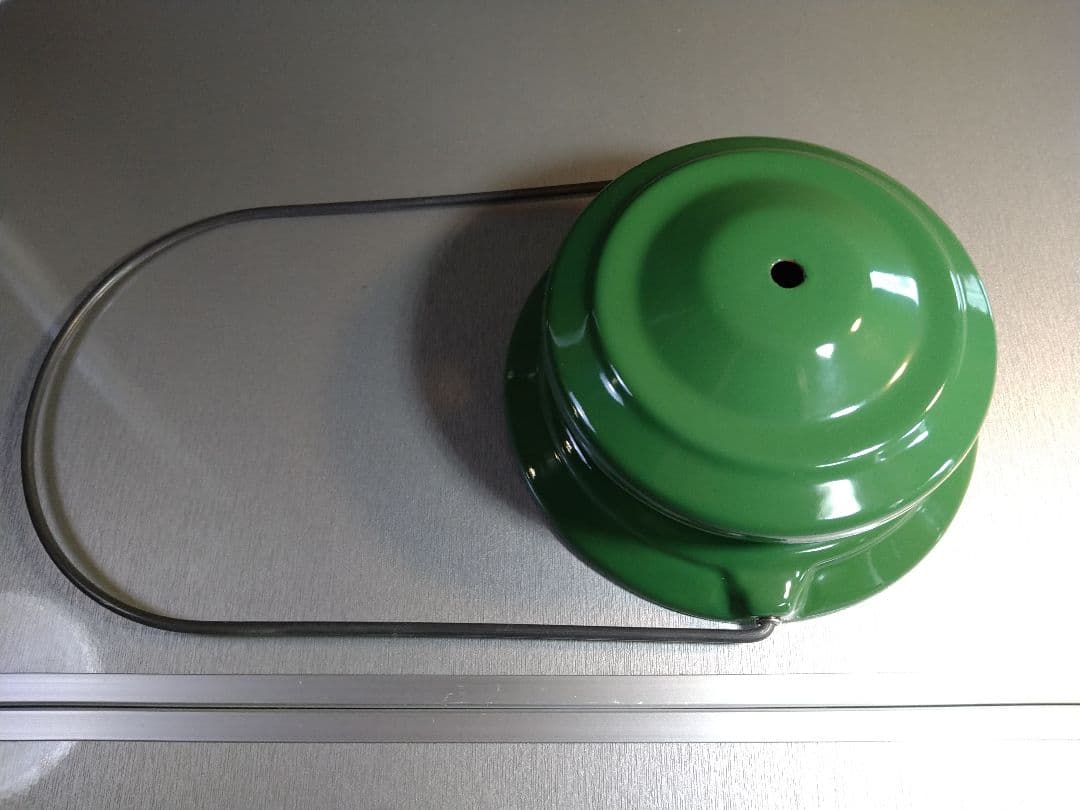 廃盤美品！コールマン　２８５-７４９J　デラックスランタン　人気のアマガエル色！