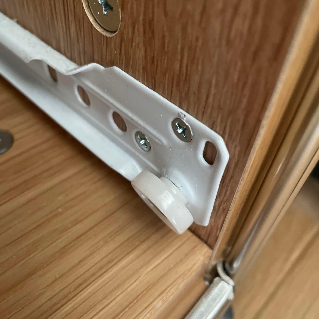 無印良品　ステンレスユニットシェルフ　ワイド大　オーク材