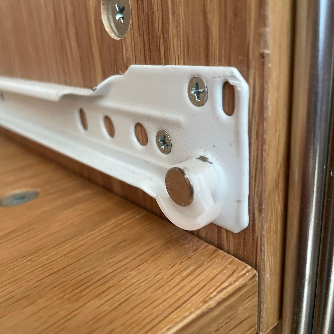 無印良品　ステンレスユニットシェルフ　ワイド大　オーク材