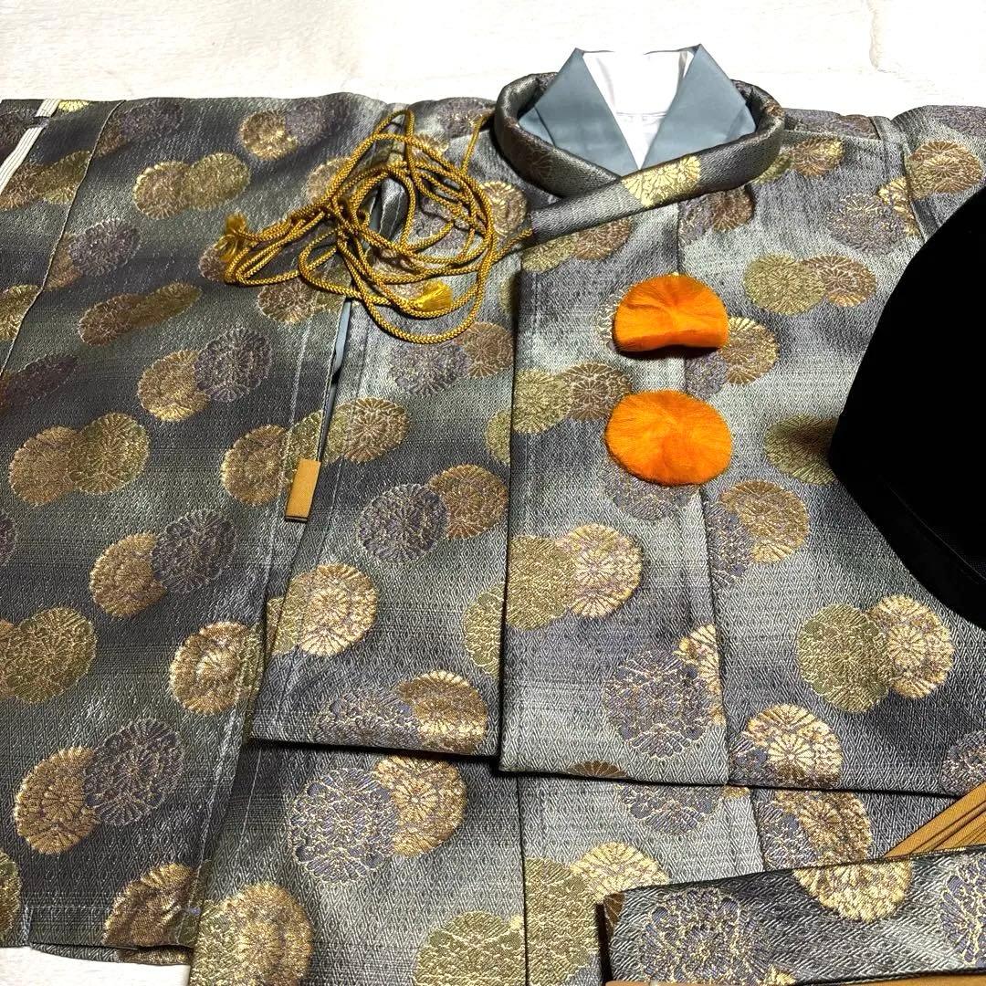 七五三　男の子　5歳　着物　着物セット　平安時代衣装　水干　美品