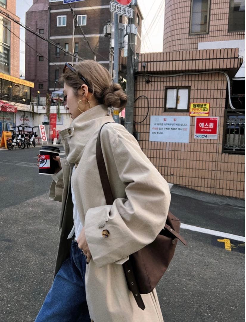 新品♡Nalm. long trench coat♡