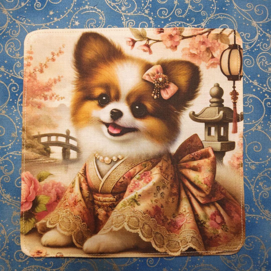 アロママ ハンカチ　パグちゃん　ダックス 柄　28枚