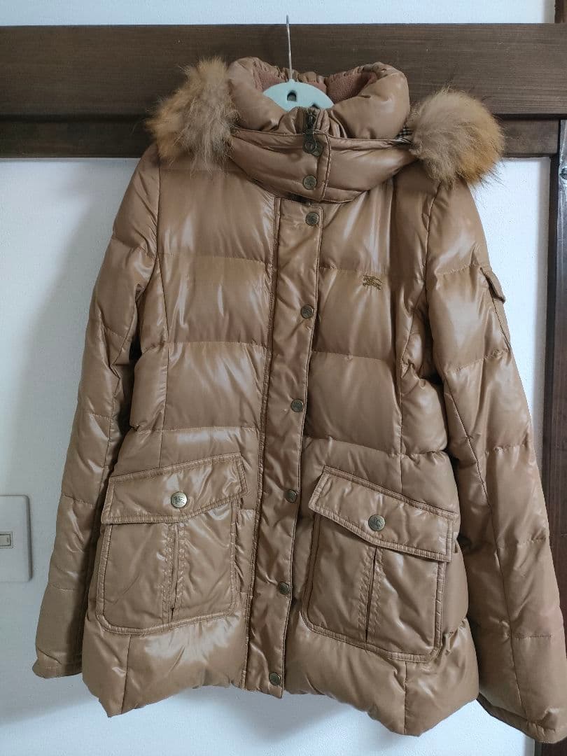 【BURBERRY　BLUE LABEL】ダウンジャケット