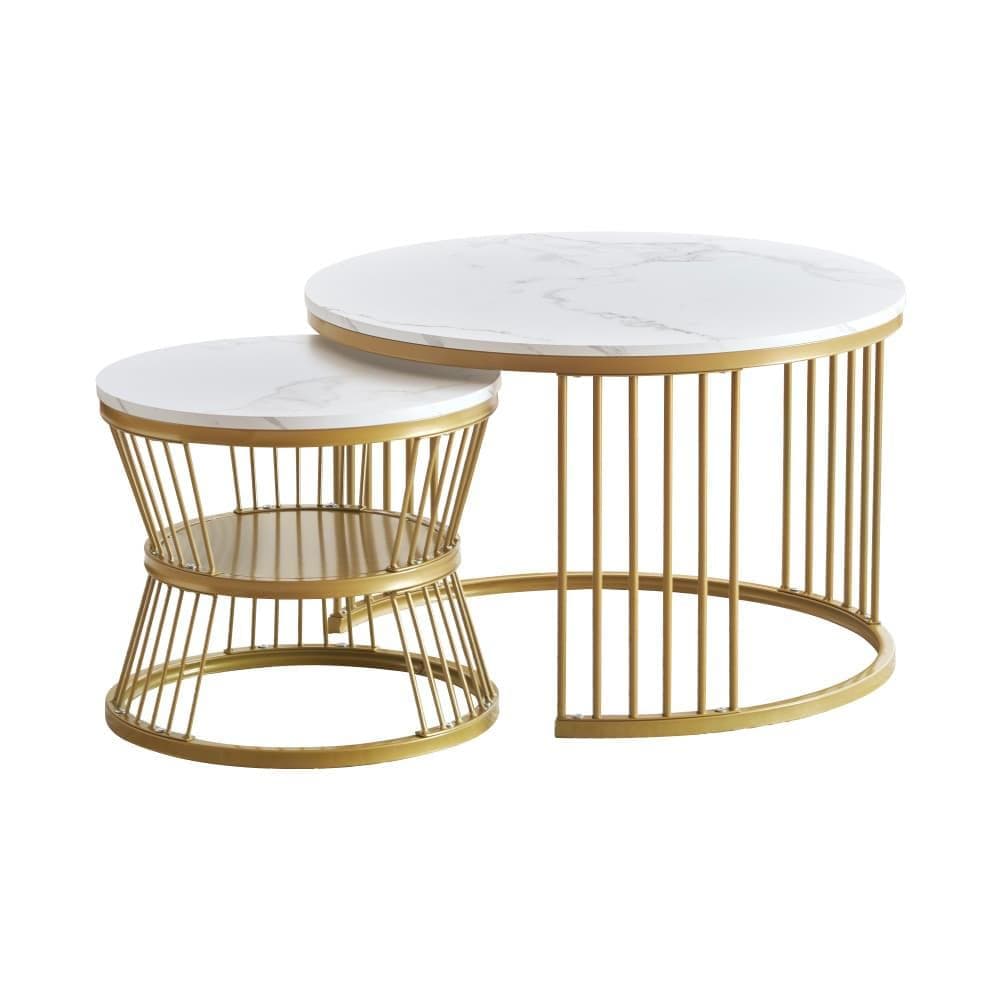 訳あり部品センターテーブル テーブル ローテーブル 大理石調波紋1706-160