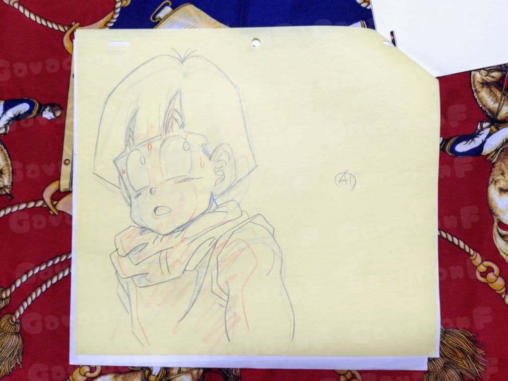 セル画 原画 ドラゴンボール 悟飯 ベジータ 当時品