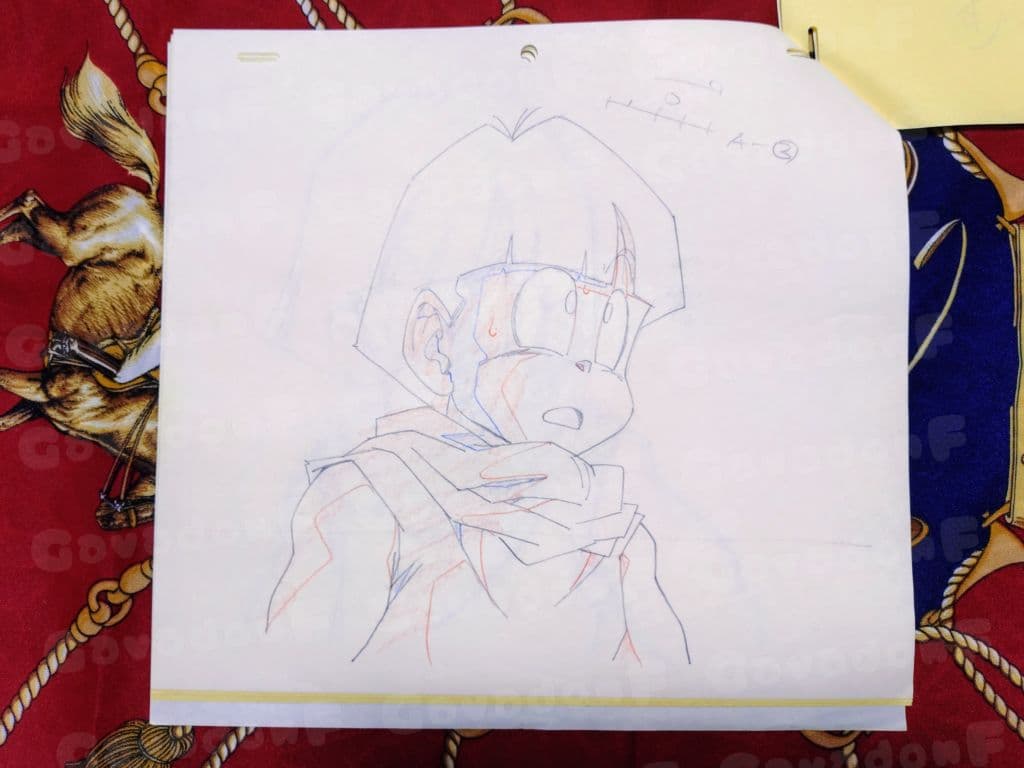 セル画 原画 ドラゴンボール 悟飯 ベジータ 当時品